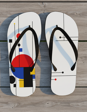Zwart flip flops