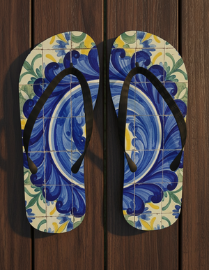 Azulejo Flip Flops bikini — Dripper