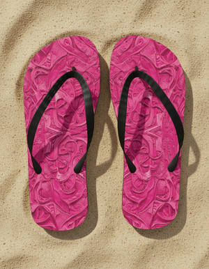 Vivid flip flops