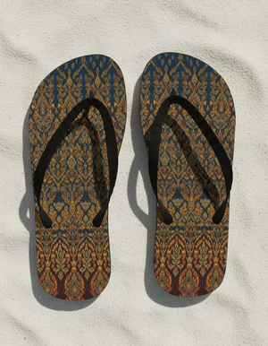 Lotus flip flops