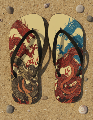 Dragon's Lair flip-flops