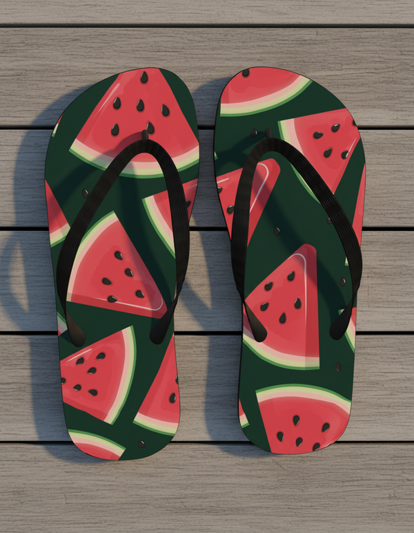 Watermelon Collection flip flops