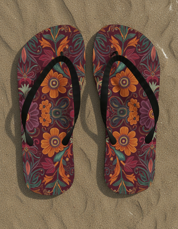 Otomi Collection flip flops