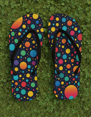 Vivid Flip Flops Flip Flops — Dripper