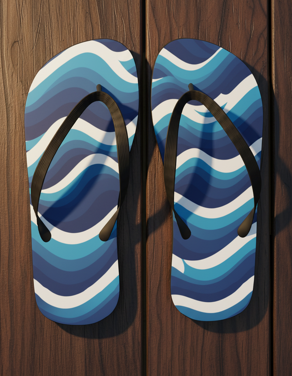 Ocean Collection flip flops