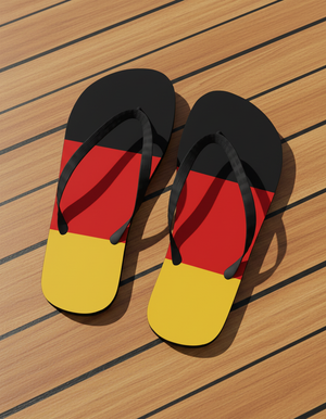 German Collection flip-flops
