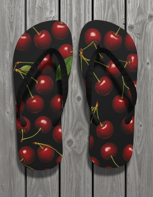 Cherry flip-flops