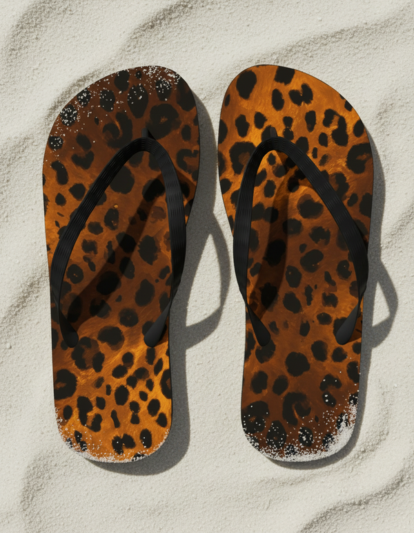 Savanna Steps Spots Flip Flops