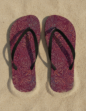 Bandhani Collection flip-flops