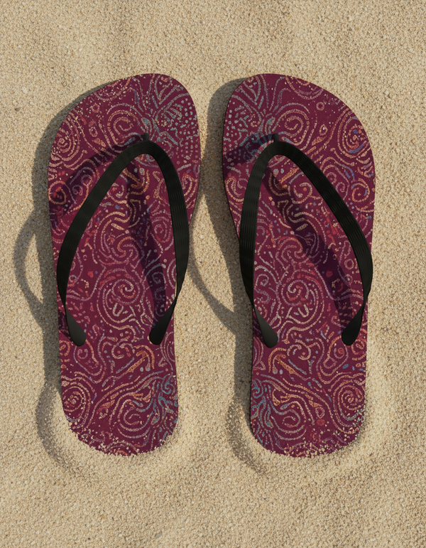 Bandhani Collection flip-flops