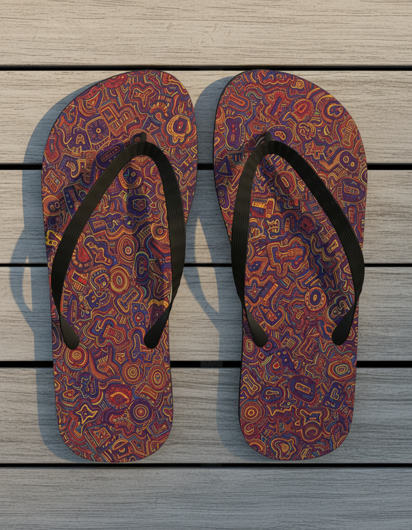 Frutiger Collection flip flops