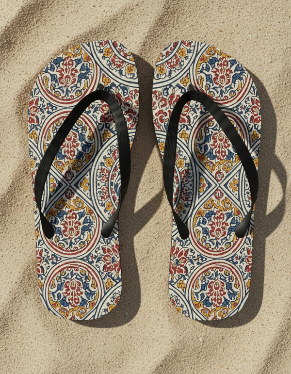Rangoli Flip Flops