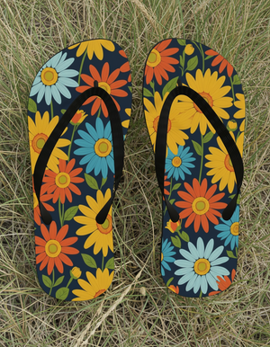 Wisteria flip flops