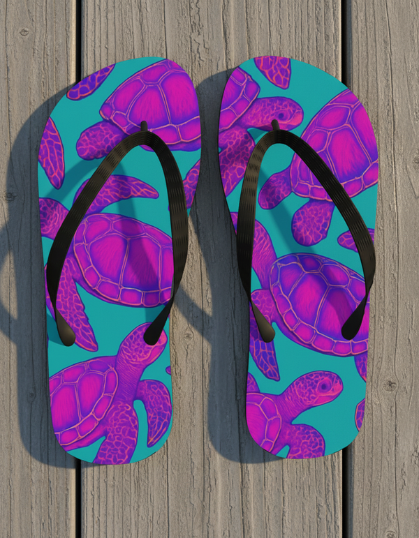 Flip Flops in Coral