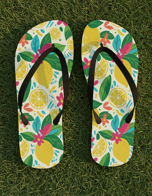Zesty flip flops