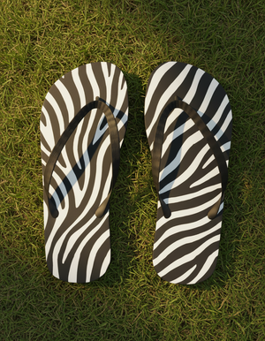 Stripes Flip Flops Flip Flops — Dripper