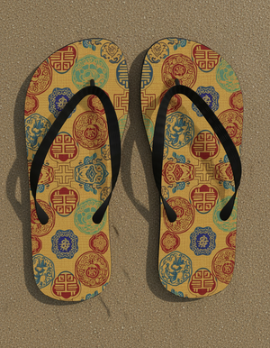 Holo flip flops