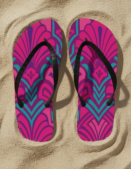 Luxe flip flops