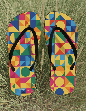 Kandinsky flip flops