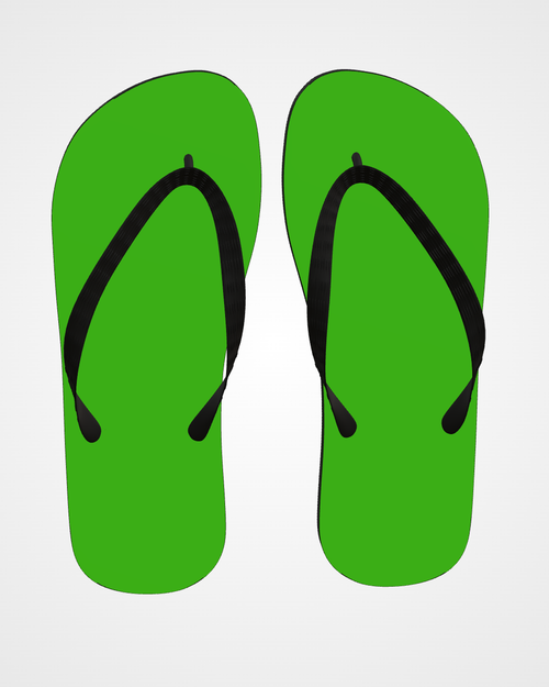 Parrot Green Flip Flops Flip Flops — Lolekai