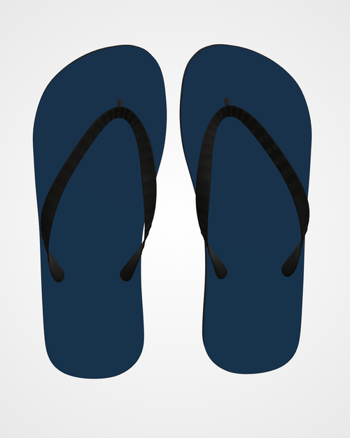 Prussian Blue Flip Flops Flip Flops — Lolekai
