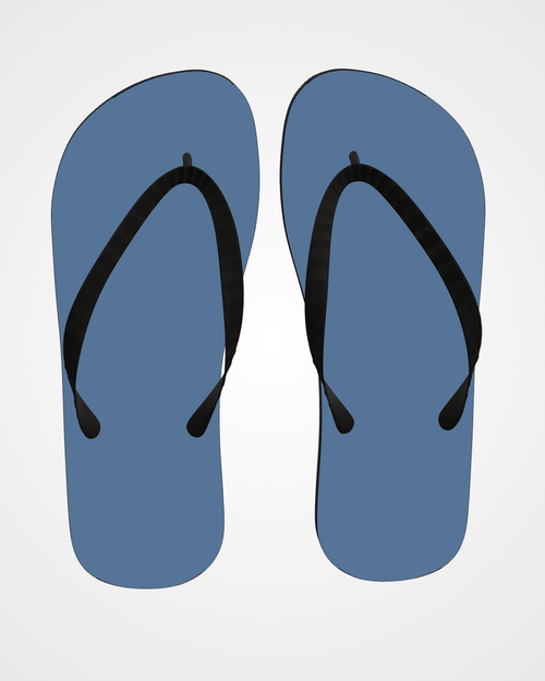 Mid Denim Flip Flops Flip Flops — Lolekai