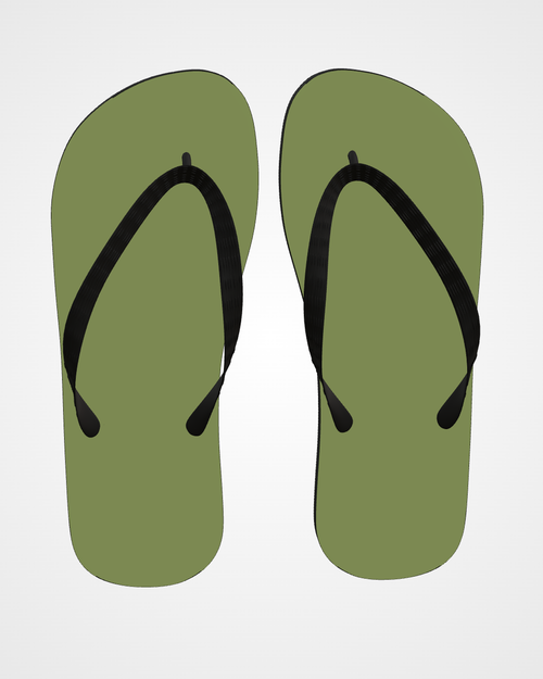 Moss Green Flip Flops Flip Flops — Lolekai