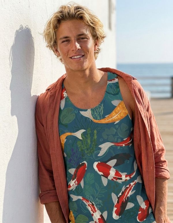 Koi Collection tank tops