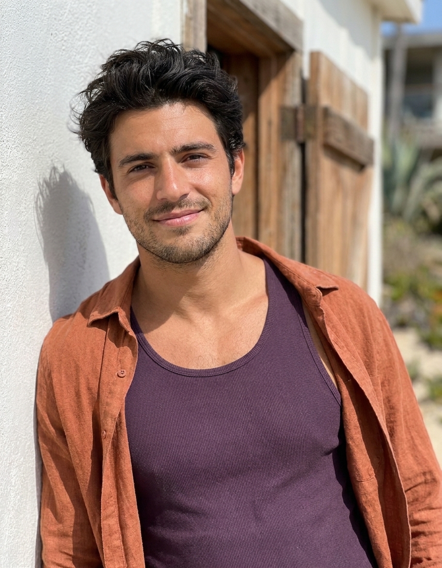 Tank top in Eggplant