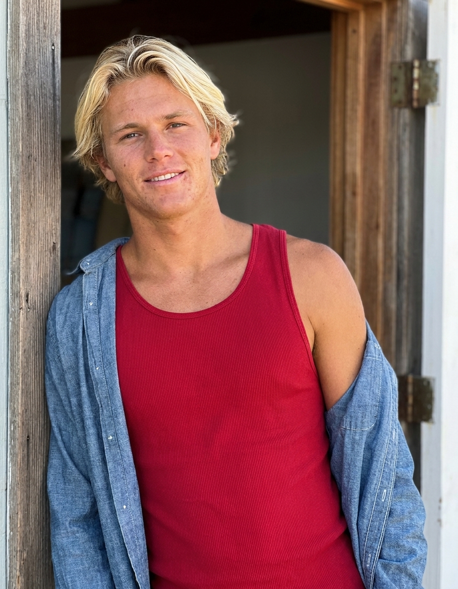 Tank top in Valentino Red