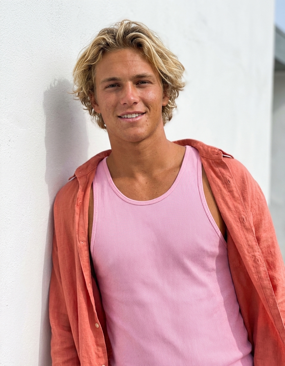 Tank top in Cotton Candy