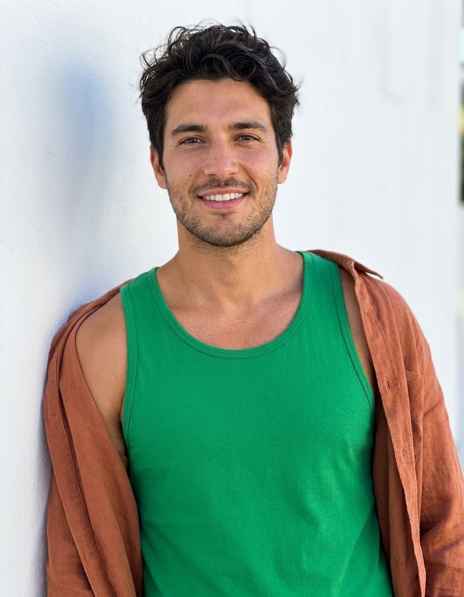 Malachite Tank Top Men's Tank Top — Lolekai