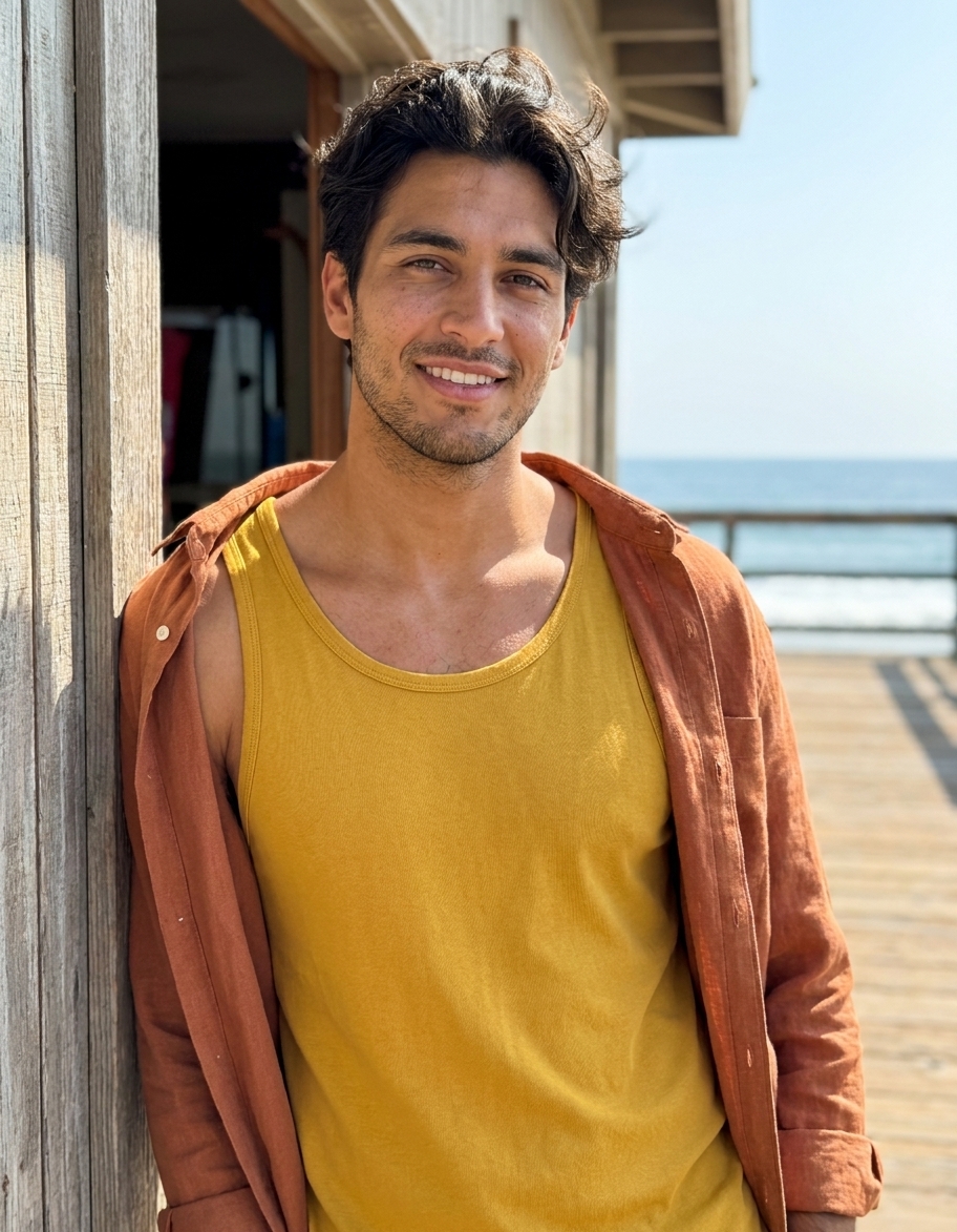 Tank top in Mustard