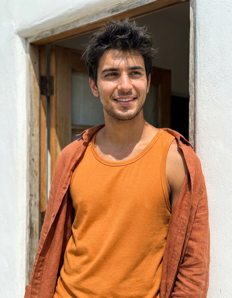 Tank top in Pumpkin