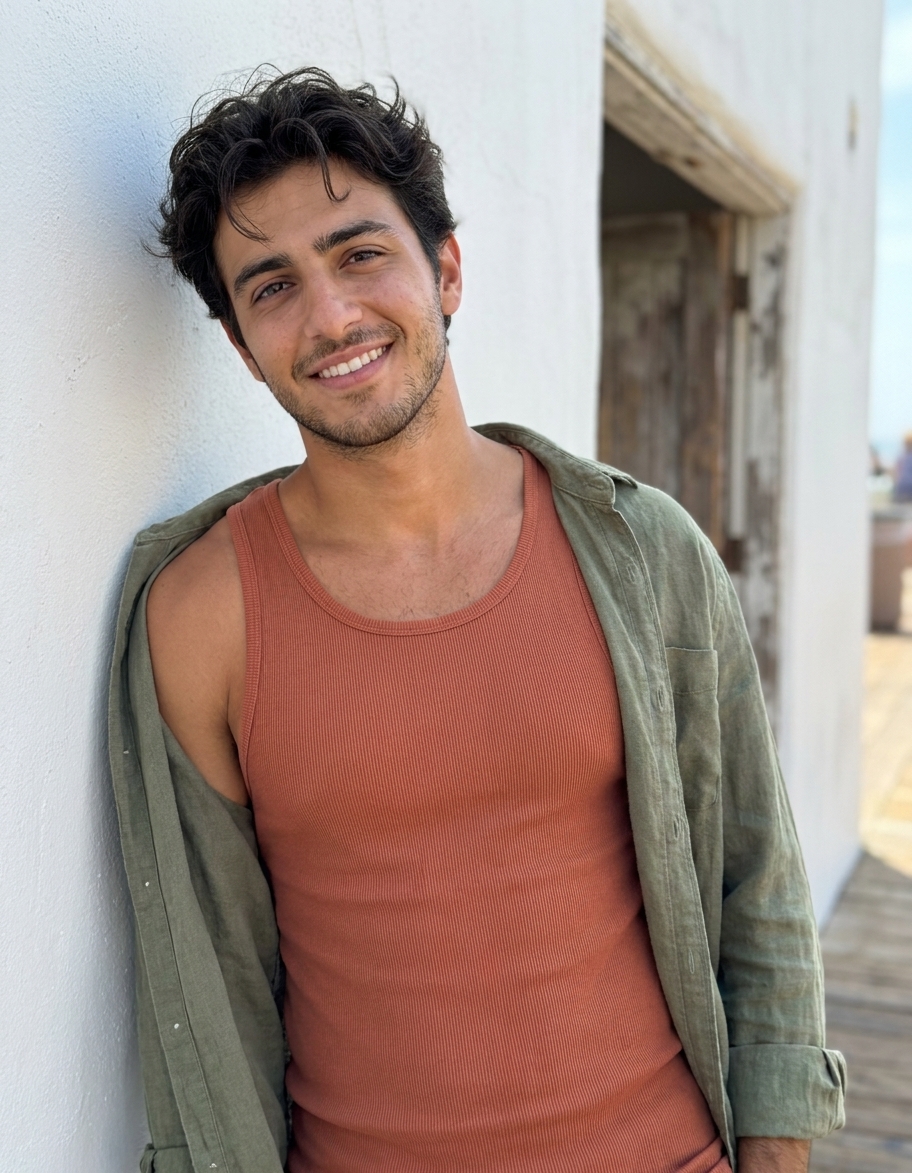Tank top in Terracotta