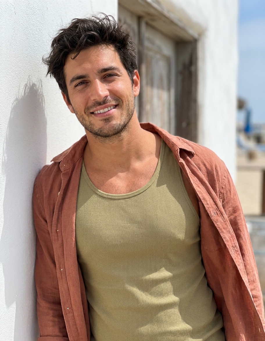 Tank top in Khaki