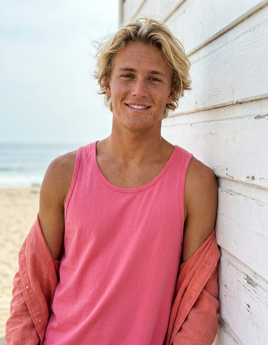 Tank top in Strawberry