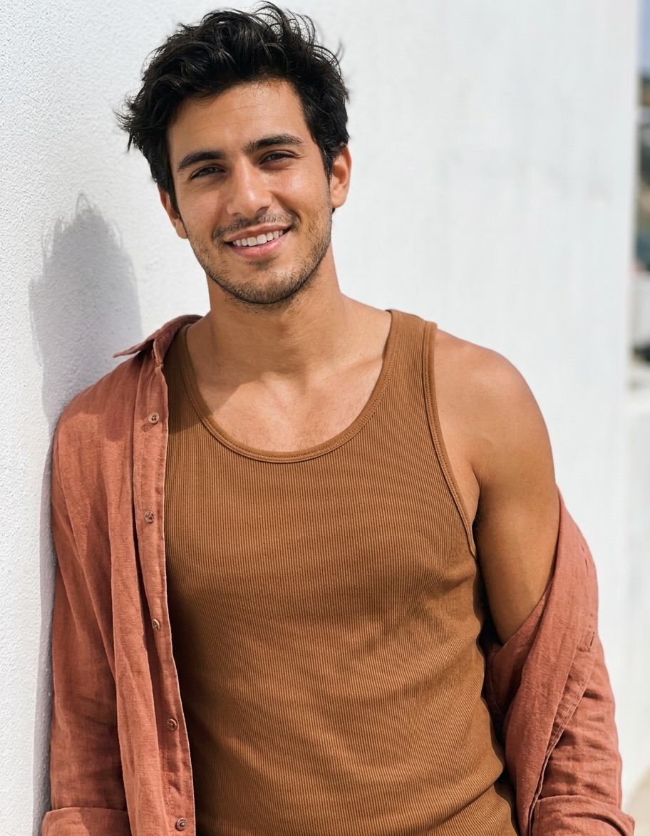 Tank top in Sienna
