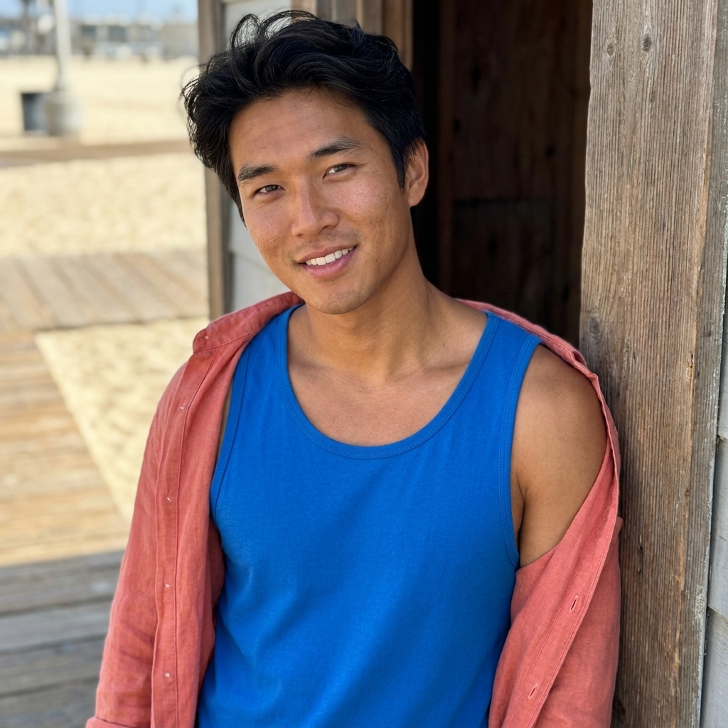 Tank top in Mediterranean Blue