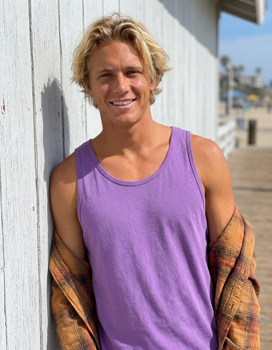 Tank top in Amethyst
