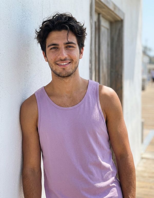 Lilac Men's Tank Top