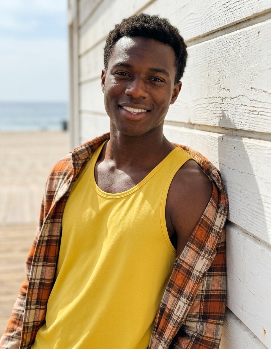 Tank top in Yellow