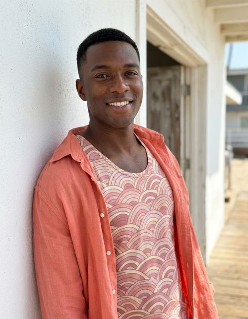 Dusty Rose Kaze Tank Top Men's Tank Top — Lolekai