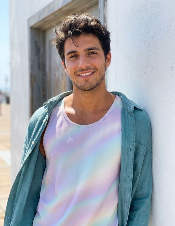 Holographic Collection tank tops