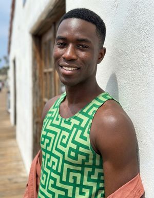 Men's Runway Emerald Kintsugi men's tank tops