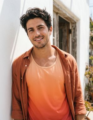 Men's Coral Celestia tank tops