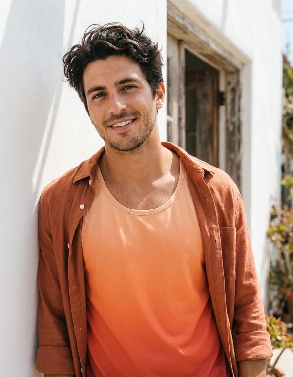 Men's Sunset Tank Top