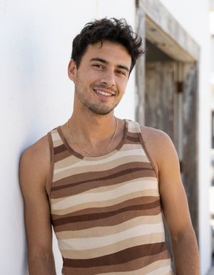 Coffee Bean Prism Tank Top Men's Tank Top — Lolekai