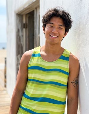 Lime Prism Tank Top Men's Tank Top — Lolekai