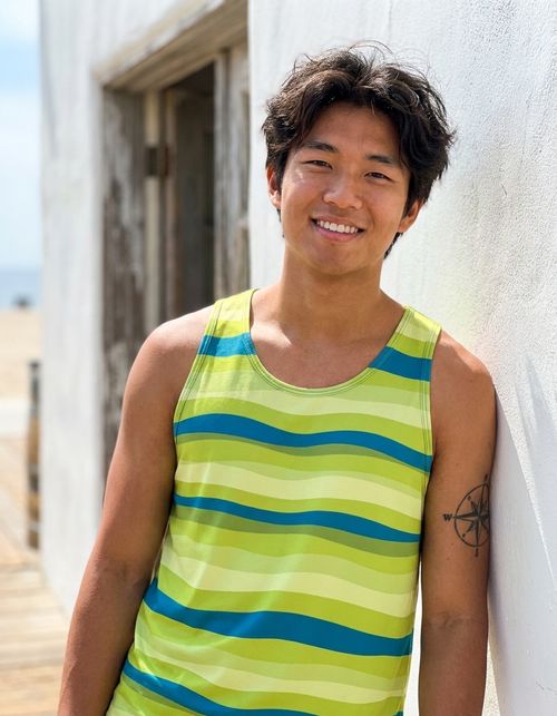 Lime Prism Tank Top Men's Tank Top — Lolekai